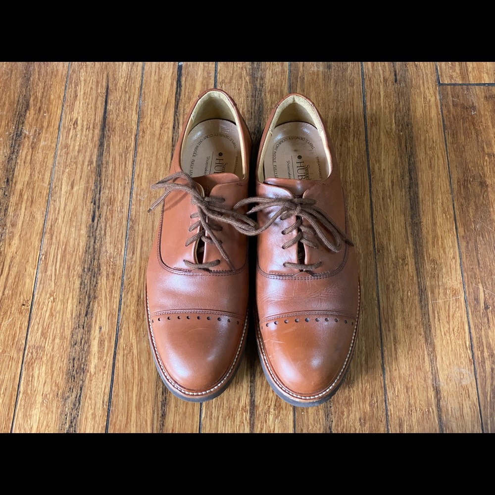 Samuel Hubbard 9.5 Market Brogue Cap Toe Oxfords